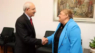 Ceyhan Belediye Başkanı Hülya Erdem, CHP Genel Başkanı Kemal Kılıçdaroğlu'nu ziyaret etti