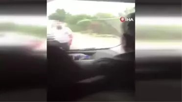 Bursa'da Kadın Avukat ve Eşine Taşlı Bıçaklı Saldırı Kamerada