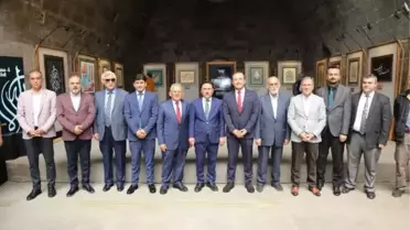 Albayrak Grubu'nun 'Kelime-i Tevhid' temalı Hat Sergisi Kayseri'de açıldı