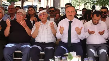 Kilis'te Hayırsever Mahmut Kudeyt Tarafından Yaptırılan Anaokulu ve Cami Temeli Atıldı
