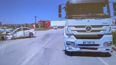 Ankara'da trafik kazası: Tır şoförü hayatını kaybetti