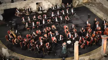 Cumhurbaşkanlığı Senfoni Orkestrası, Laodikya Antik Kenti'nde konser verdi