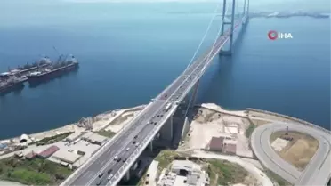 Osmangazi Köprüsü'nde trafik durma noktasına geldi