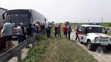 Rusya, Rostov bölgesinde yoğun trafik nedeniyle içme suyu noktaları kurdu