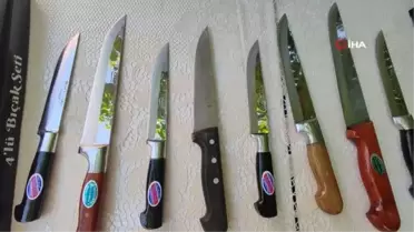 Denizli'de Kurban Bayramı için bıçaklar hazırlandı