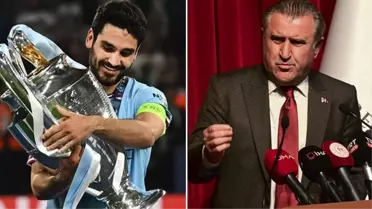 Bakan Osman Aşkın Bak'tan sosyal medyada sürpriz yorum! İlkay Gündoğan transferine ilişkin konuştu