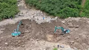 Giresun'da sel felaketinde kaybolan kişi aranıyor