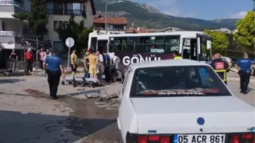 Amasya'da Kavşakta Kaza: 5 Yaralı