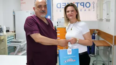 Çerkezköy Belediyesi, Hastane ve Bakımevlerini Ziyaret Ederek Bayramı Kutladı