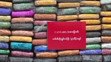 Myanmar'da 446 milyon dolar değerinde uyuşturucu imha edildi