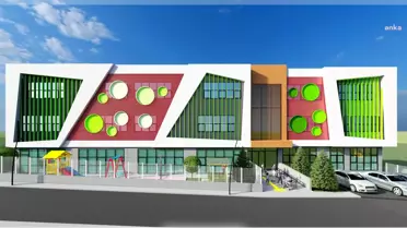 Ankara Büyükşehir Belediyesi, Sincan'da Kreş ve Çocuk Etkinlik Merkezi İnşaatını Sürdürüyor