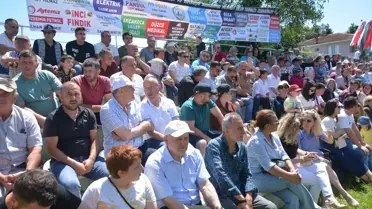 Düzce'nin Akçakoca ilçesinde Geleneksel Beyören Köyü Karakucak Bayram Güreşleri düzenlendi