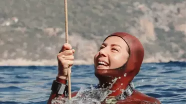 Birgül Erken, Vertical Blue 2023 Dünya Serbest Dalış Kupası'nda 100 Metreye Ulaşmayı Hedefliyor