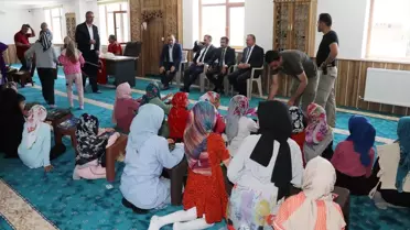 Ahlat'ta Yaz Kur'an Kursları Başladı