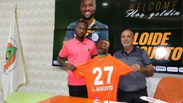 Alanyaspor, Angolalı forvet oyuncusu Loide Augusto ile 4 yıllık sözleşme imzaladı