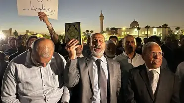 Ürdün'de İsveç Büyükelçiliği önünde Kur'an-ı Kerim yakılmasını protesto