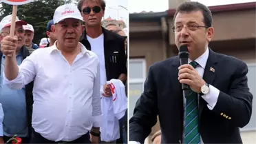 'Değişim ve Adalet' yürüyüşüne çıkan Tanju Özcan canlı yayında Ekrem İmamoğlu'na seslendi