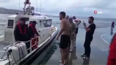 Beykoz'da motosikletli kaza: Sürücü denize uçtu