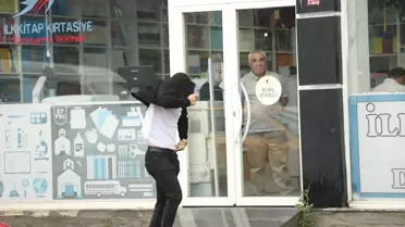 Kars'ın Sarıkamış ilçesinde sağanak etkili oldu