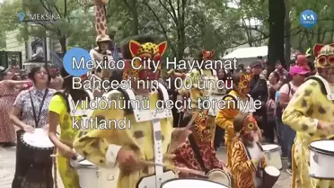 Mexico City Hayvanat Bahçesi'nin 100'üncü yıldönümü geçit töreniyle kutlandı