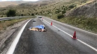 Elbistan'da TIR ile çarpışan motosiklet sürücüsü hayatını kaybetti