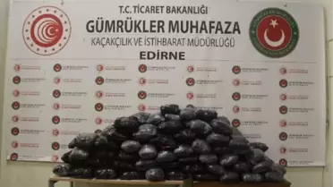 Kapıkule Gümrük Kapısı'nda 133 kilogram esrar ele geçirildi