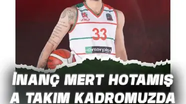 Pınar Karşıyaka, İnanç Mert Hotamış'ı A takım kadrosuna dahil etti