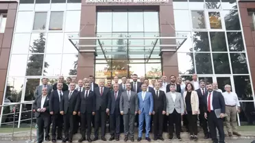 Sanayi ve Teknoloji Bakanı Gaziantep'teki Esnaf ve Sanayicilerle Bir Araya Geldi