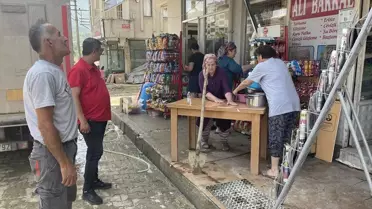 Zonguldak'ta selin izleri siliniyor, hayat normale dönüyor