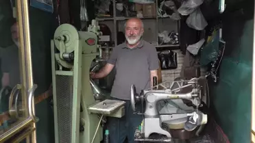 40 Yıldır Ayakkabı Tamiri Yapan Usta