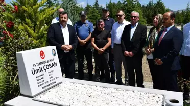 15 Temmuz şehidi Ümit Çoban için anma programı düzenlendi