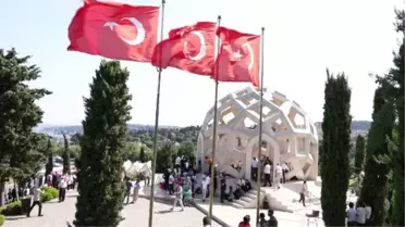 15 Temmuz Şehitler Anıtı'nda Şehitler Dualarla Anıldı