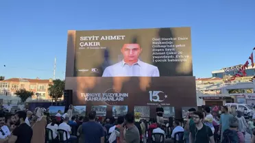 15 Temmuz Kahramanlarının Hikayeleri Vatandaşlara Anlatıldı