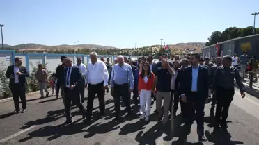 MHP Heyeti Kahramanmaraş'ta Deprem Bölgesini İnceledi