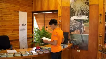 TİKA, Paraguay'da Cizvit Harabeleri bölgesinde turist danışma ofisi açtı