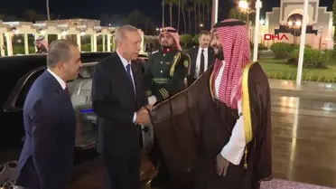 Cumhurbaşkanı Erdoğan, Suudi Arabistan Veliaht Prensi Selman ile bir araya geldi