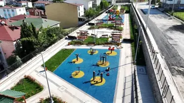 Diliskelesi Mahallesi'nde Yeni Çocuk Oyun Parkı Hizmete Açıldı