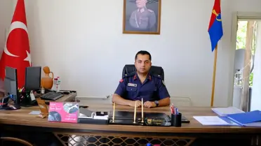 İlçe Jandarma Komutanı Teğmen Özkan Yahyalı'da göreve başladı