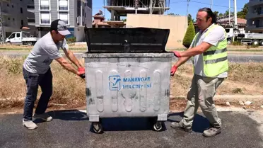 Manavgat Belediyesi Yaz Sezonunda Temizlik İşlerini Hızlandırdı