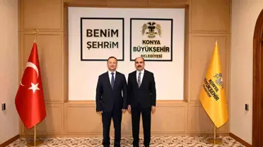 Kırgız Cumhuriyeti Büyükelçisi Türk Dünyası Belediyeler Birliği'ni ziyaret etti