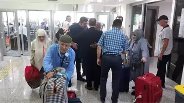 Malatya'dan kutsal topraklara giden hacılar dönüşe başladı
