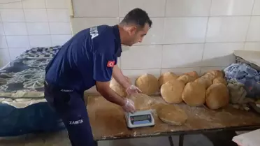 Sandıklı'da ekmek fırınları denetlendi