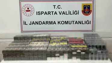 Isparta'da Kaçak Sigara Operasyonu: Çok Sayıda Sigara Ele Geçirildi