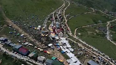 Kadırga Otçular Yayla Şenliği'nde Binlerce Kişi Bir Araya Geldi