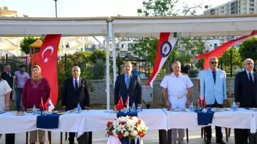 Mersin Valisi Ali Hamza Pehlivan, İl Emniyet Müdürlüğü rütbe terfi törenine katıldı