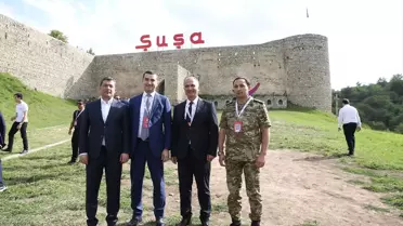 Şuşa'da düzenlenen Global Media Forumu'nda Azerbaycan kültürü tanıtıldı