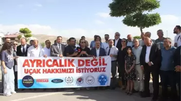 Van'da Uçak Seferlerinin Azlığı Nedeniyle Sıkıntılar Yaşanıyor