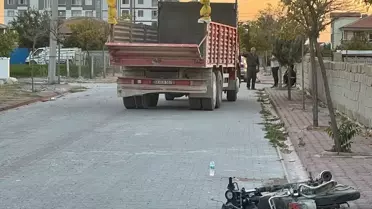 Aksaray'da Kamyonun Çarptığı Motosiklet Sürücüsü Hayatını Kaybetti