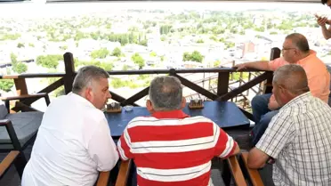 Kayseri Büyükşehir Belediye Başkanı Kayabaşı Cam Seyir Terası'nı Ziyaret Etti