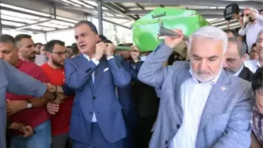 HÜDA PAR İl Sekreteri Sacit Pişgin'in Cenazesi Dualarla Toprağa Verildi